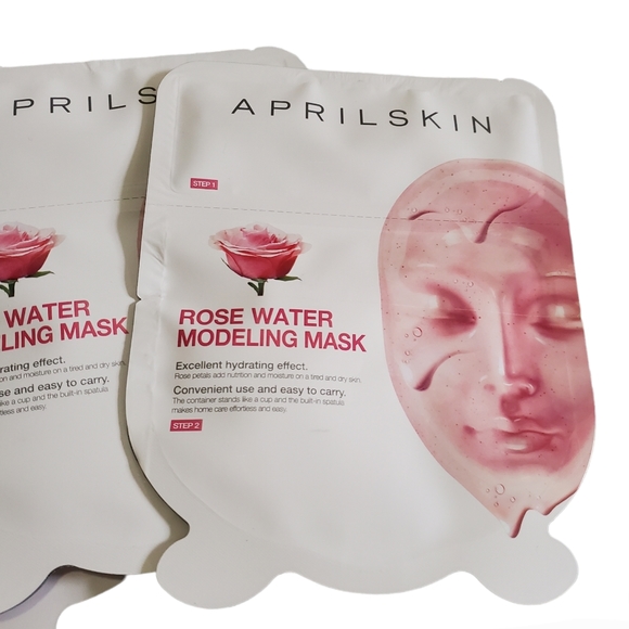 April Skin Rose Water Modeling Mask Korean Beauty Hydrating Facial Treatment - Picture 5 of 6